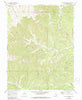 Preacher Canyon Utah Historical topographic map, 1:24000 scale, 7.5 X 7.5 Minute, Year 1970