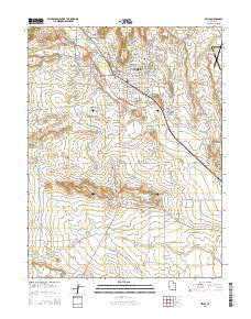 Price Utah Current topographic map, 1:24000 scale, 7.5 X 7.5 Minute, Year 2014