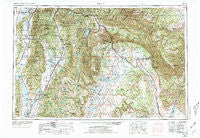 Price Utah Historical topographic map, 1:250000 scale, 1 X 2 Degree, Year 1956