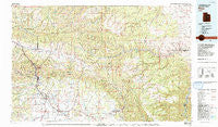 Price Utah Historical topographic map, 1:100000 scale, 30 X 60 Minute, Year 1980