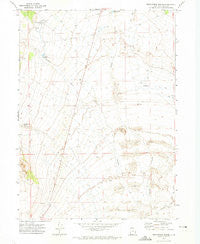 Prohibition Spring Utah Historical topographic map, 1:24000 scale, 7.5 X 7.5 Minute, Year 1971