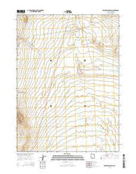 Prohibition Spring Utah Current topographic map, 1:24000 scale, 7.5 X 7.5 Minute, Year 2014