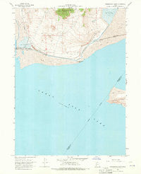 Promontory Point Utah Historical topographic map, 1:24000 scale, 7.5 X 7.5 Minute, Year 1968