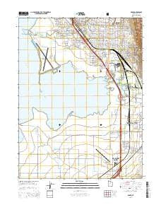 Provo Utah Current topographic map, 1:24000 scale, 7.5 X 7.5 Minute, Year 2014