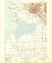 Provo Utah Historical topographic map, 1:24000 scale, 7.5 X 7.5 Minute, Year 1950