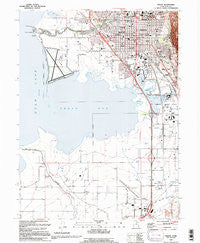 Provo Utah Historical topographic map, 1:24000 scale, 7.5 X 7.5 Minute, Year 1993