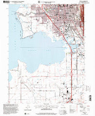Provo Utah Historical topographic map, 1:24000 scale, 7.5 X 7.5 Minute, Year 1998