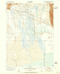 Public Shooting Grounds Utah Historical topographic map, 1:24000 scale, 7.5 X 7.5 Minute, Year 1954