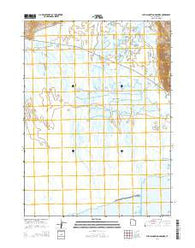 Public Shooting Grounds Utah Current topographic map, 1:24000 scale, 7.5 X 7.5 Minute, Year 2014
