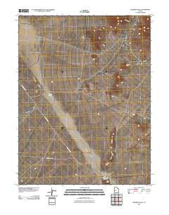 Pyramid Knoll Utah Historical topographic map, 1:24000 scale, 7.5 X 7.5 Minute, Year 2010