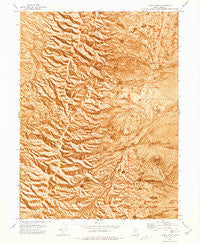 Quincy Spring Utah Historical topographic map, 1:24000 scale, 7.5 X 7.5 Minute, Year 1973