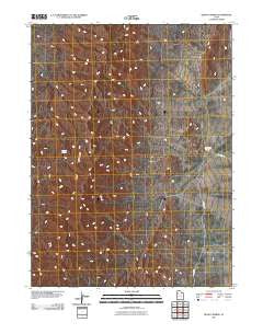 Quincy Spring Utah Historical topographic map, 1:24000 scale, 7.5 X 7.5 Minute, Year 2011