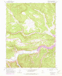 Rabbit Gulch Utah Historical topographic map, 1:24000 scale, 7.5 X 7.5 Minute, Year 1962