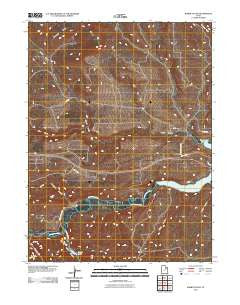 Rabbit Gulch Utah Historical topographic map, 1:24000 scale, 7.5 X 7.5 Minute, Year 2011