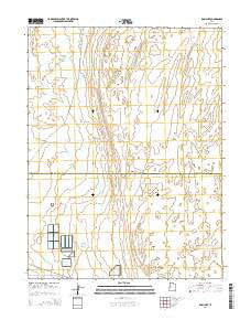 Rain Lake Utah Current topographic map, 1:24000 scale, 7.5 X 7.5 Minute, Year 2014