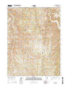 Rainbow Utah Current topographic map, 1:24000 scale, 7.5 X 7.5 Minute, Year 2014