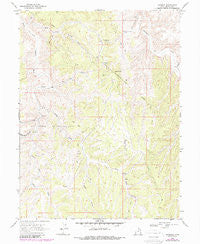 Rainbow Utah Historical topographic map, 1:24000 scale, 7.5 X 7.5 Minute, Year 1968