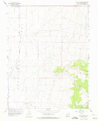 Ranch Canyon Utah Historical topographic map, 1:24000 scale, 7.5 X 7.5 Minute, Year 1958