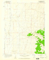 Ranch Canyon Utah Historical topographic map, 1:24000 scale, 7.5 X 7.5 Minute, Year 1958