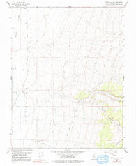 Ranch Canyon Utah Historical topographic map, 1:24000 scale, 7.5 X 7.5 Minute, Year 1958