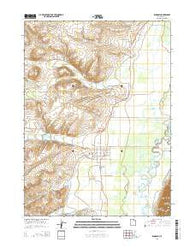 Randolph Utah Current topographic map, 1:24000 scale, 7.5 X 7.5 Minute, Year 2014