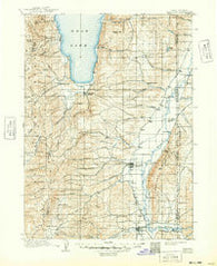 Randolph Utah Historical topographic map, 1:125000 scale, 30 X 30 Minute, Year 1912