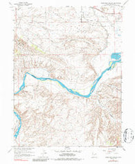 Rasmussen Hollow Utah Historical topographic map, 1:24000 scale, 7.5 X 7.5 Minute, Year 1965