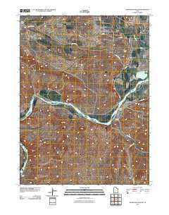 Rasmussen Hollow Utah Historical topographic map, 1:24000 scale, 7.5 X 7.5 Minute, Year 2011