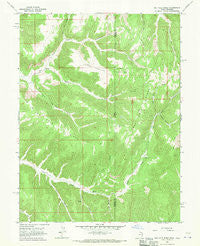 Rat Hole Ridge Utah Historical topographic map, 1:24000 scale, 7.5 X 7.5 Minute, Year 1966