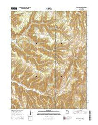 Rat Hole Ridge Utah Current topographic map, 1:24000 scale, 7.5 X 7.5 Minute, Year 2014