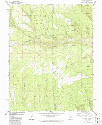 Ray Mesa Utah Historical topographic map, 1:24000 scale, 7.5 X 7.5 Minute, Year 1986