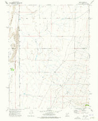 Read Utah Historical topographic map, 1:24000 scale, 7.5 X 7.5 Minute, Year 1973
