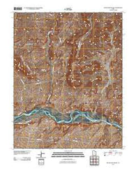 Recapture Pocket Utah Historical topographic map, 1:24000 scale, 7.5 X 7.5 Minute, Year 2010