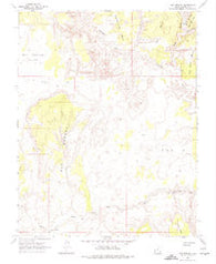 Red Breaks Utah Historical topographic map, 1:24000 scale, 7.5 X 7.5 Minute, Year 1964