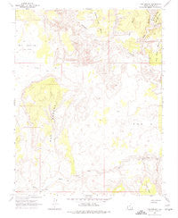 Red Breaks Utah Historical topographic map, 1:24000 scale, 7.5 X 7.5 Minute, Year 1964