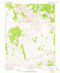 Red Breaks Utah Historical topographic map, 1:24000 scale, 7.5 X 7.5 Minute, Year 1964
