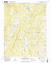Red Creek Reservoir Utah Historical topographic map, 1:24000 scale, 7.5 X 7.5 Minute, Year 1971