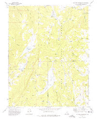 Red Creek Reservoir Utah Historical topographic map, 1:24000 scale, 7.5 X 7.5 Minute, Year 1971