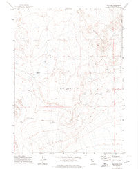 Red Dome Utah Historical topographic map, 1:24000 scale, 7.5 X 7.5 Minute, Year 1971
