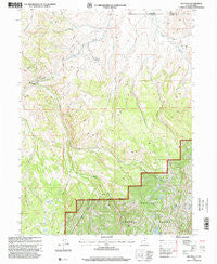 Red Hole Utah Historical topographic map, 1:24000 scale, 7.5 X 7.5 Minute, Year 1998
