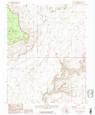 Red House Spring Utah Historical topographic map, 1:24000 scale, 7.5 X 7.5 Minute, Year 1987