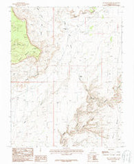 Red House Spring Utah Historical topographic map, 1:24000 scale, 7.5 X 7.5 Minute, Year 1987