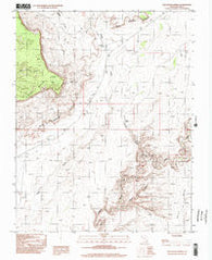 Red House Spring Utah Historical topographic map, 1:24000 scale, 7.5 X 7.5 Minute, Year 1996