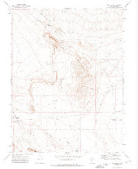 Red Knolls Utah Historical topographic map, 1:24000 scale, 7.5 X 7.5 Minute, Year 1972