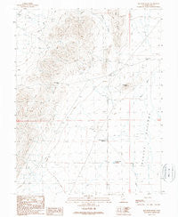 Red Rock Knoll Utah Historical topographic map, 1:24000 scale, 7.5 X 7.5 Minute, Year 1989