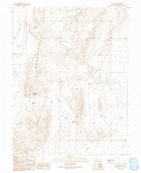 Red Tops Utah Historical topographic map, 1:24000 scale, 7.5 X 7.5 Minute, Year 1991