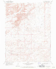 Red Wash SE Utah Historical topographic map, 1:24000 scale, 7.5 X 7.5 Minute, Year 1968