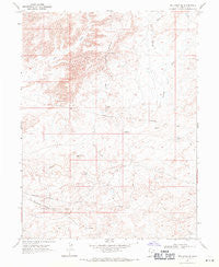 Red Wash SE Utah Historical topographic map, 1:24000 scale, 7.5 X 7.5 Minute, Year 1968