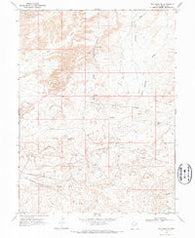 Red Wash SE Utah Historical topographic map, 1:24000 scale, 7.5 X 7.5 Minute, Year 1968