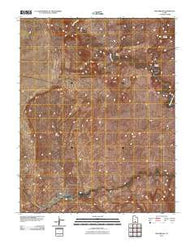 Red Breaks Utah Historical topographic map, 1:24000 scale, 7.5 X 7.5 Minute, Year 2011